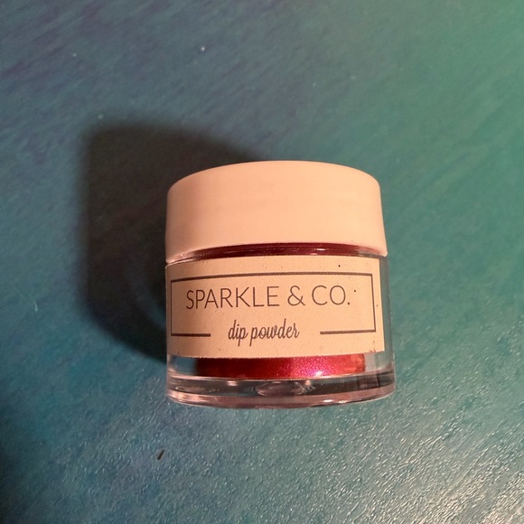 Red/Pink Glitter Nail Dip Powder - Picture 4 of 4